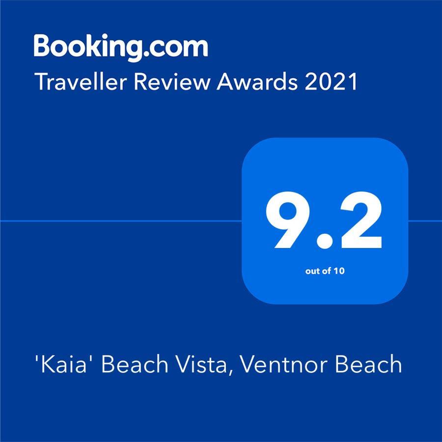 'Kaia' Beach Vista, Ventnor Beach Bagian luar foto
